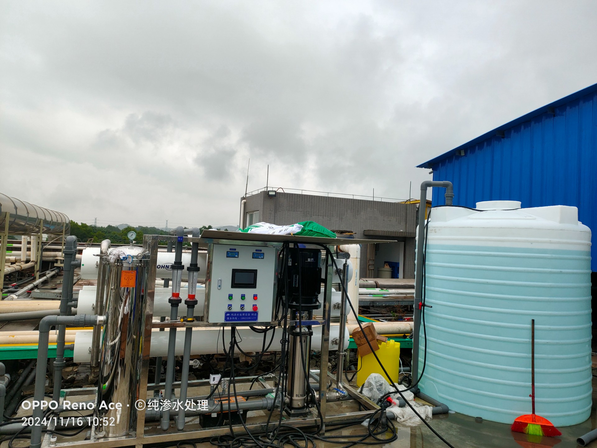 珠海某PCB電路板廠加裝純水系統(tǒng)